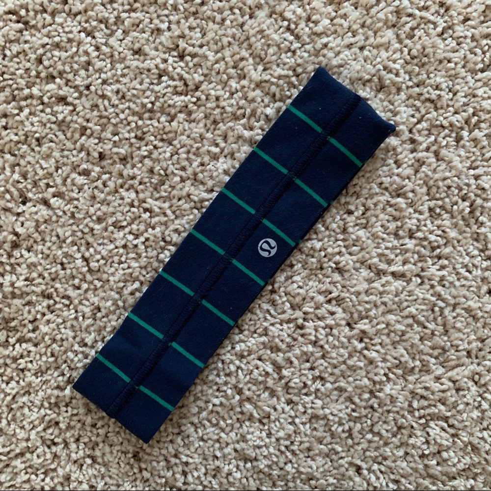 Lululemon striped headband